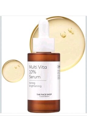 The Face Shop Alltimate K Beauty Multivita 10% Serum, Vitamin C Face Serum. 30ml
